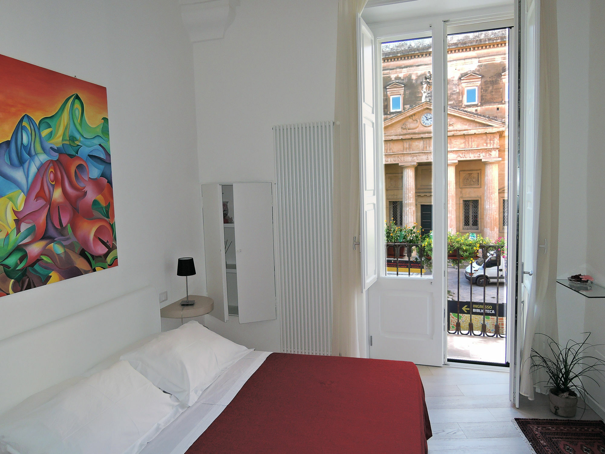 La Finestra Sul Convitto B&B Lecce Bagian luar foto